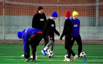 Компания «Ангелболл» совместно с Adidas проводят обучение в «Гиганте»